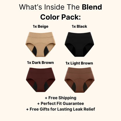 💖Last Day 50% OFF|LBMLBM™  100% Leak-Proof Underwear 4-pack🌸