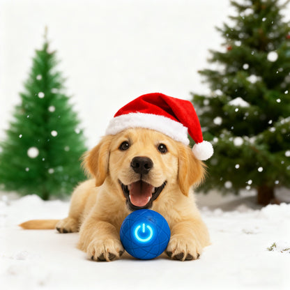 ✨🎁 A Christmas Surprise for Your Fur Baby!  Pet Bounce Ball for Cats🐱 & Dogs🐶