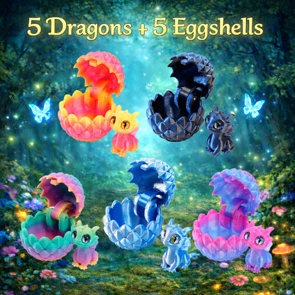 🎁🐉Your Favorite Sky Companions:Mini Dragon Egg Set