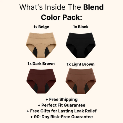 💖Last Day 50% OFF|LBMLBM™  100% Leak-Proof Underwear 4-pack🔥