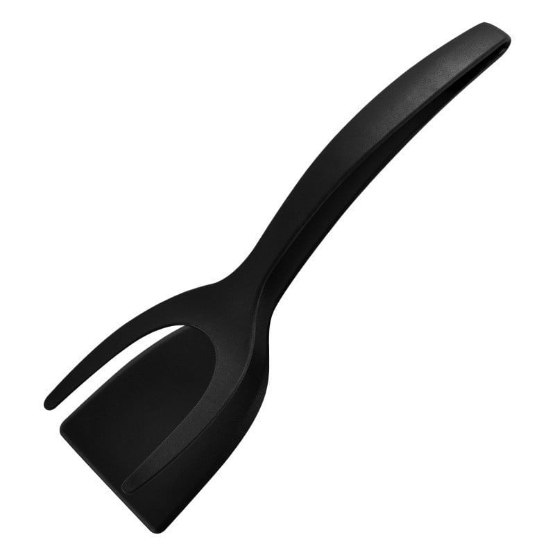🍳2-in-1 Grip & Flip Tongs – Stop Fighting With Awkward Flips