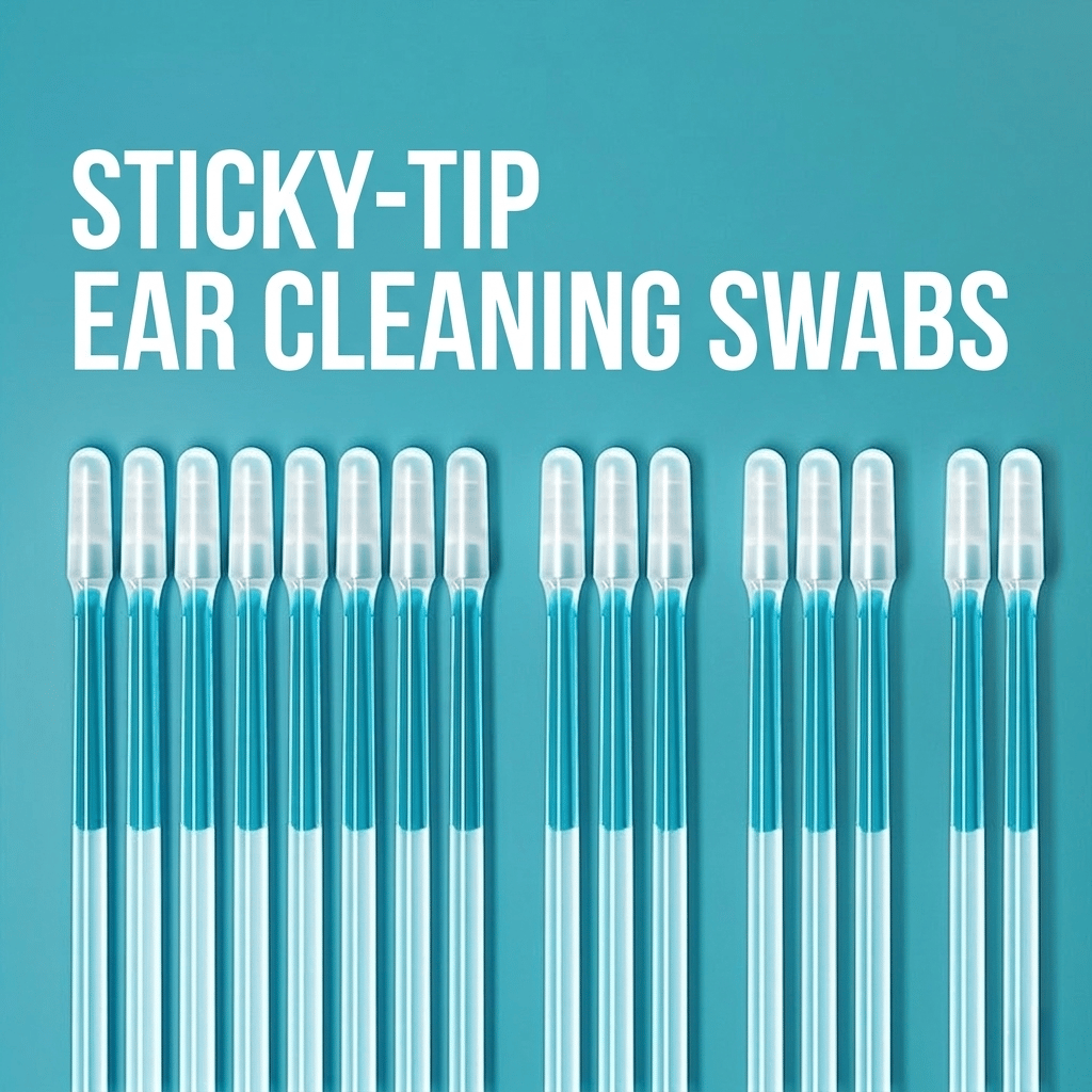 👂Reusable Sticky-Tip Earwax Remover Sticks