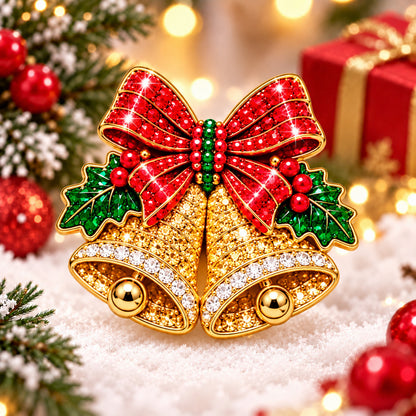 🔥HOT SALE🔥🎄Christmas Diamond Painting Brooch DIY Kit 💎🔥