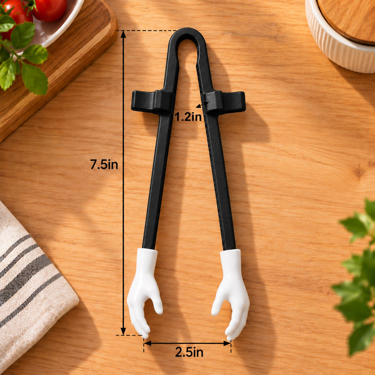😂 Funny Tiny Hands Sushi Chopsticks – Hilarious Mini Hand Food Grabber for Sushi Lovers & Party Gifts
