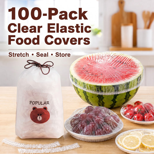⏳LAST DAY SALE 50% OFF!!🔥Disposable Stretch Food Covers for Bowls & Plates