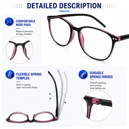 👓LBMLBM™ Progressive Multifocal Reading Glasses | No More Switching Glasses for Men & Women