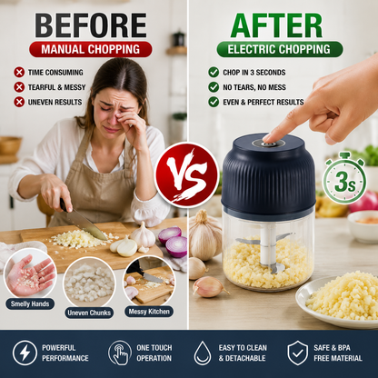 🔥50% off on the last day🔥| 😩 Still Chopping Garlic by Hand? This Kitchen Gadget Does It in 3 Seconds
