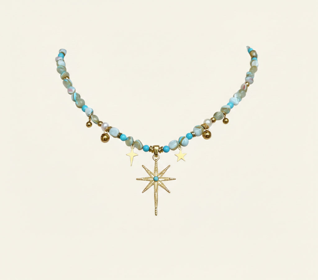 Bohemian Coastal Charm Necklace