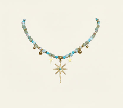 Bohemian Coastal Charm Necklace