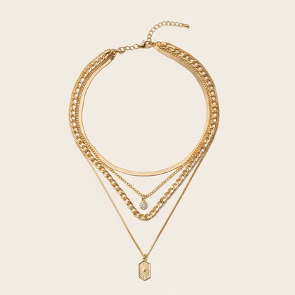 Multi-Layered Statement Necklace