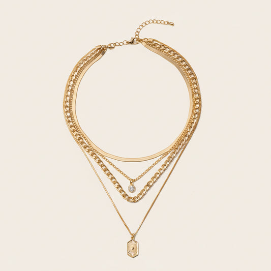 Multi-Layered Statement Necklace