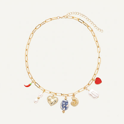 Chic Retro Charm Necklace