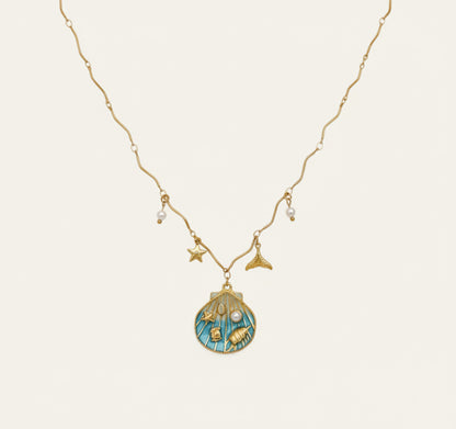 Bohemian Coastal Charm Necklace