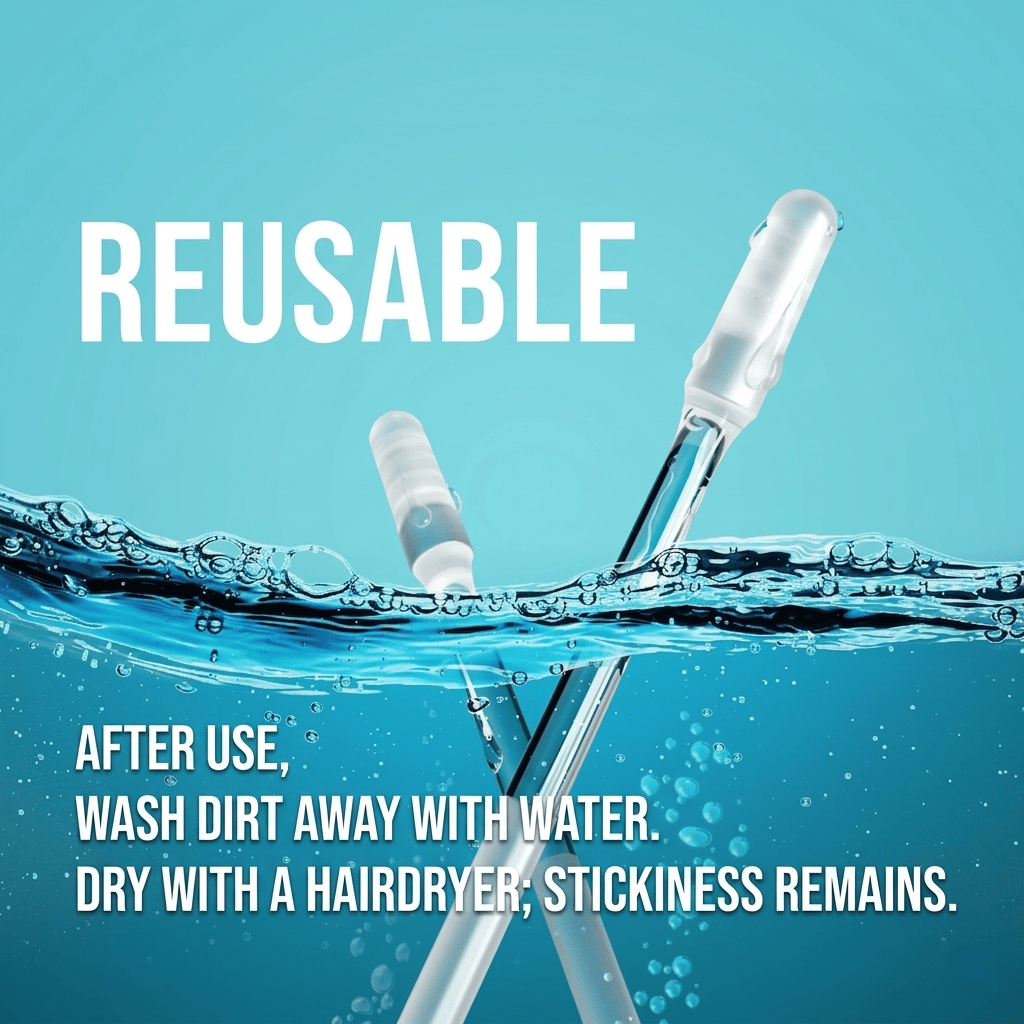 👂Reusable Sticky-Tip Earwax Remover Sticks