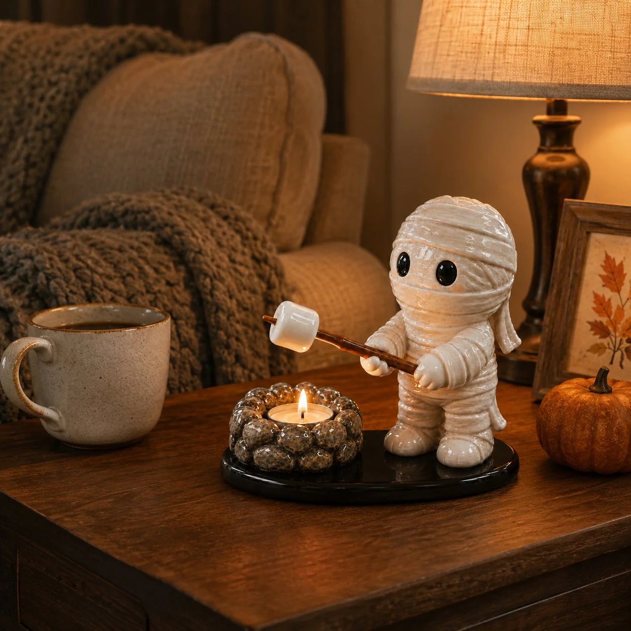 🔥LAST DAY 50% OFF💥Halloween Campfire Tealight Holder