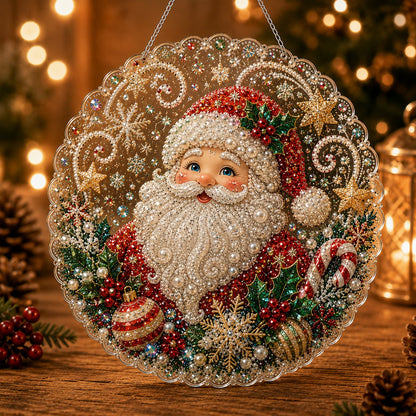 🎄Christmas DIY Diamond Painting Hanging Ornament Kit💎1