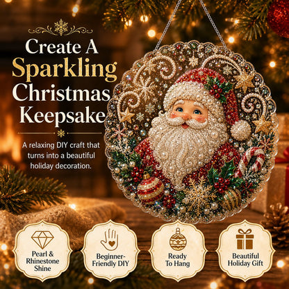 🎄Christmas DIY Diamond Painting Hanging Ornament Kit💎1