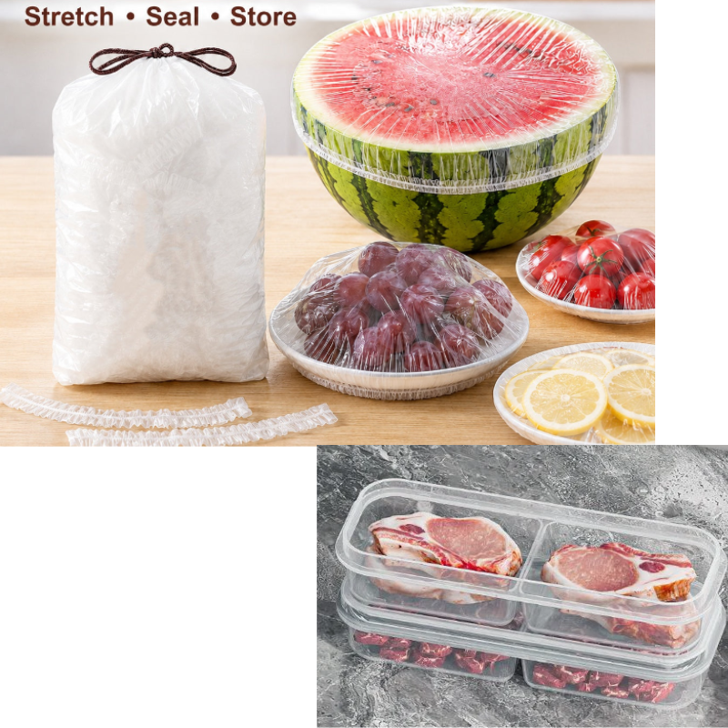 ⏳LAST DAY SALE 50% OFF!!🔥Disposable Stretch Food Covers for Bowls & Plates1