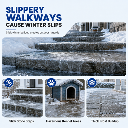 ❄️Melt Snow & Frost Fast-Walk with Ease