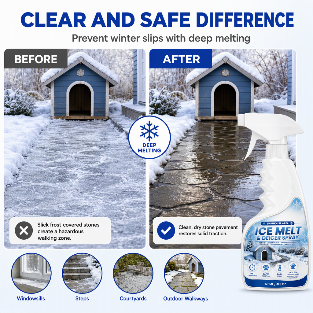 ❄️Melt Snow & Frost Fast-Walk with Ease